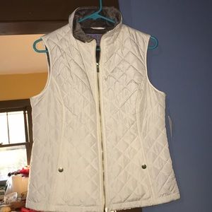 vest Laura Scott zipup puffer